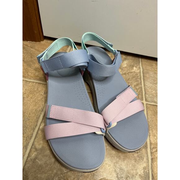 Dansko Racquel Pastel Strap Walking Sandal Size 41 US 10.5 / 11 - Picture 3 of 9